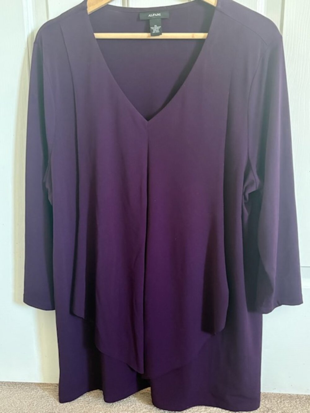 Alfani , XL, Purple Blouse